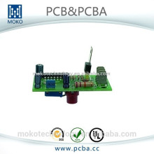 PCB board con componentes electrónicos assembly service supplier